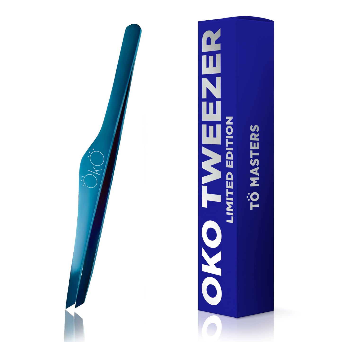OkO lash&brow Pinzette BLUE MAGIC Premium. Limited Edition