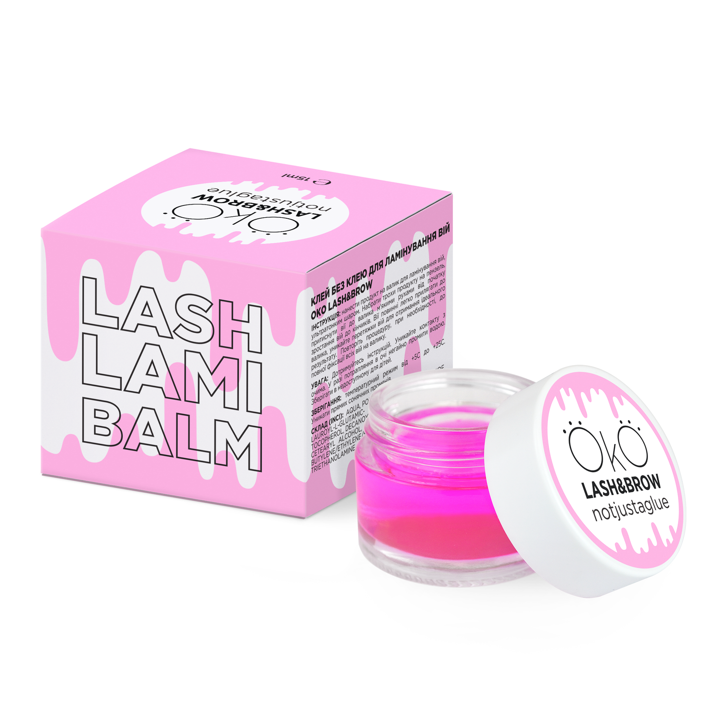 OkO lash&brow Lash Lami Balm