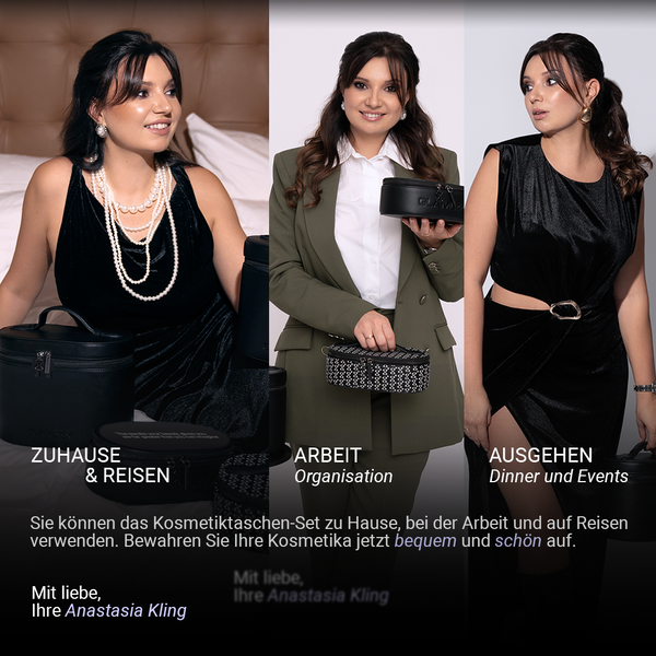 Beauty Organizer - GLAMLOOX® Lash Lifting Kosmetiktasche groß