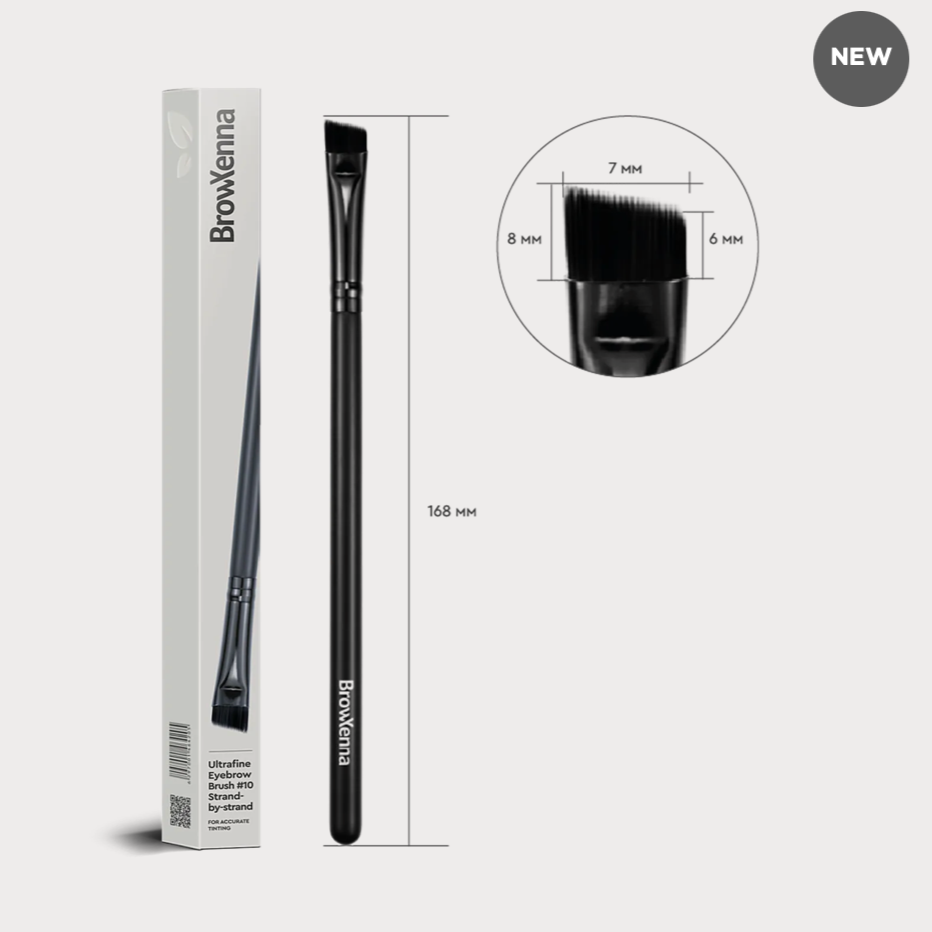 BrowXenna® Ultrafine Eyebrow Brush #10