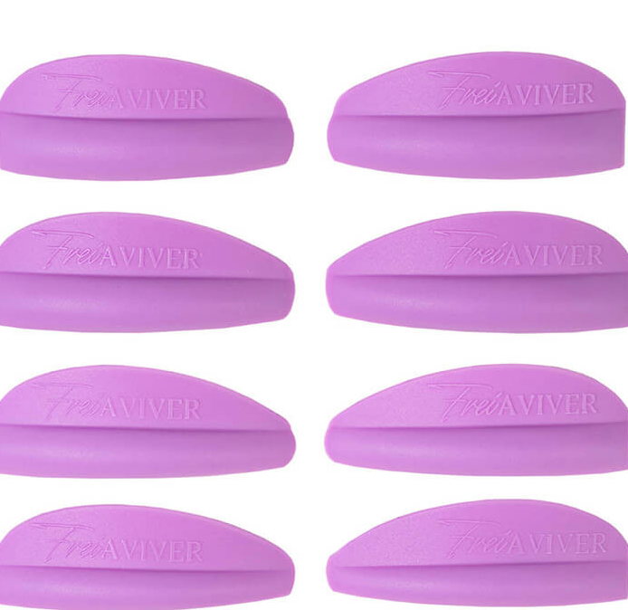 FreiAVIVER Silikonpads LIFT- lila 4 paar