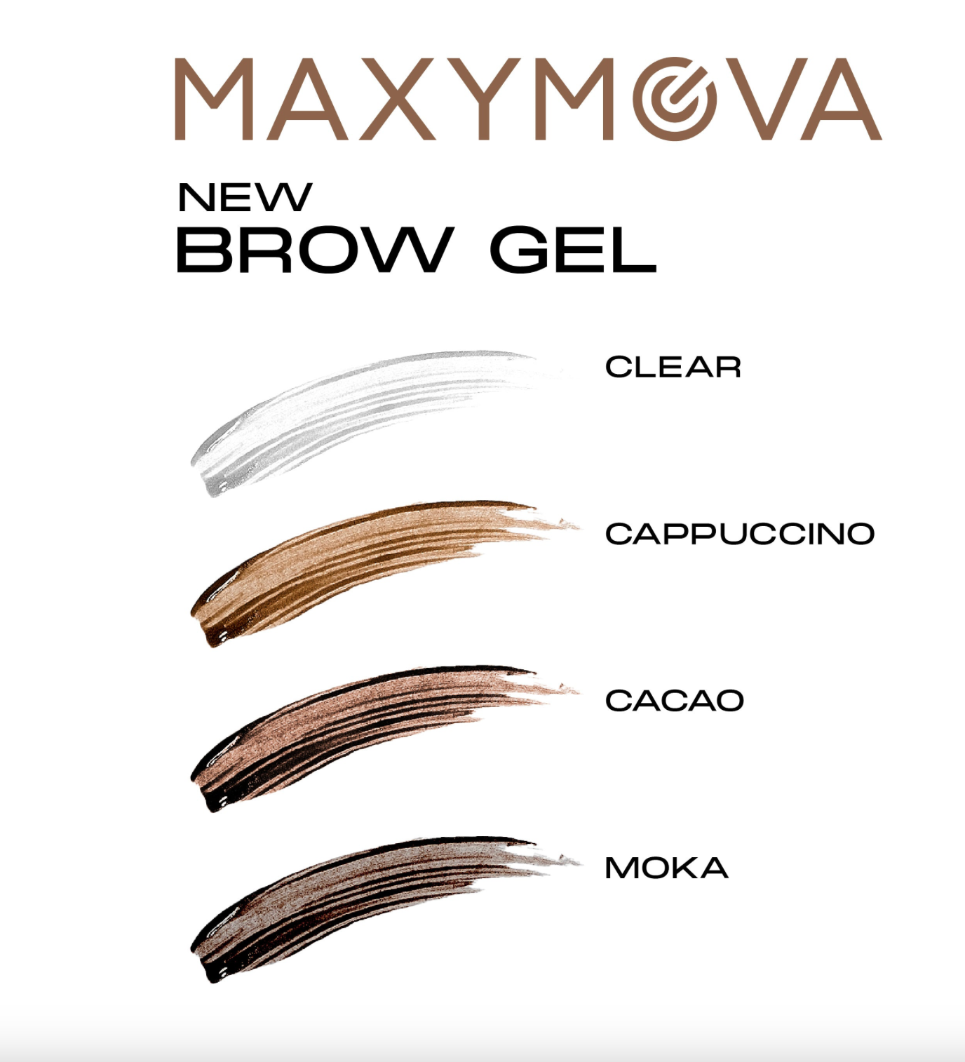 MAXYMOVA BROW GEL FIX&GO & FIX&COLOR