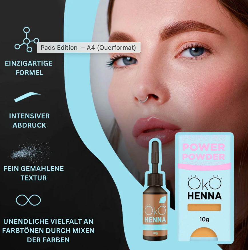OkO lash&brow HENNA Set