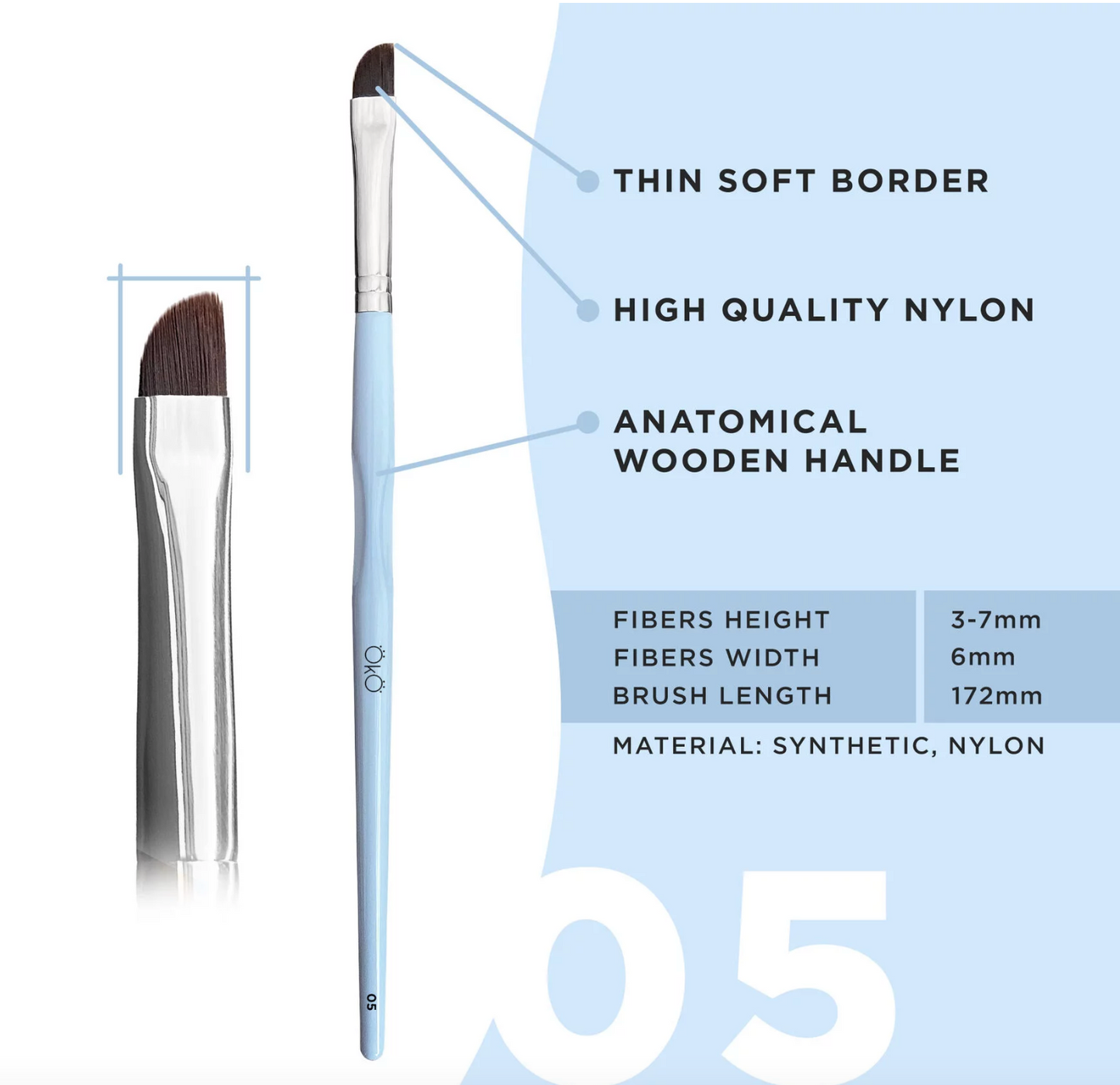 OkO lash&brow Pinsel 05