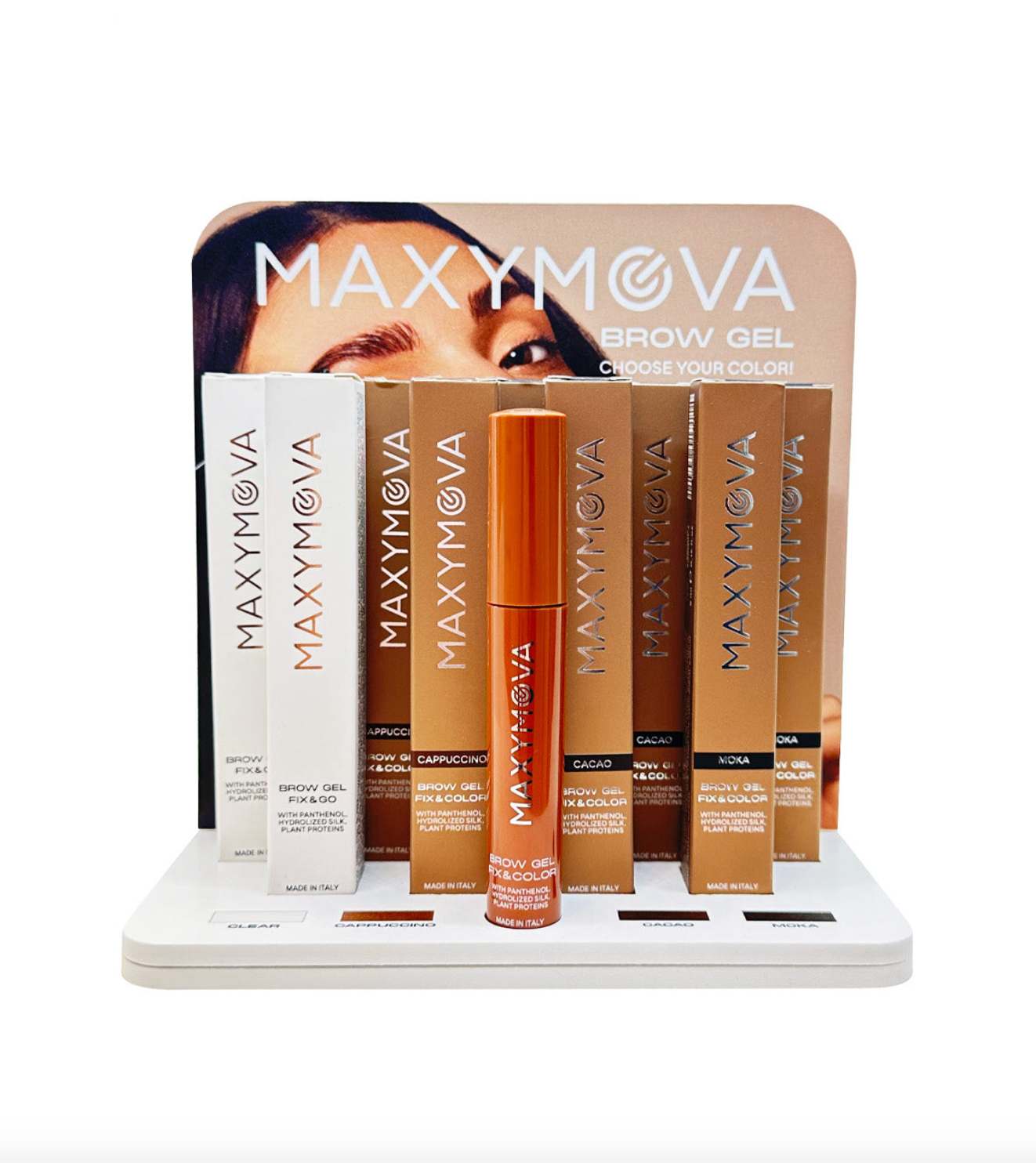 MAXYMOVA BROW GEL FIX&GO & FIX&COLOR