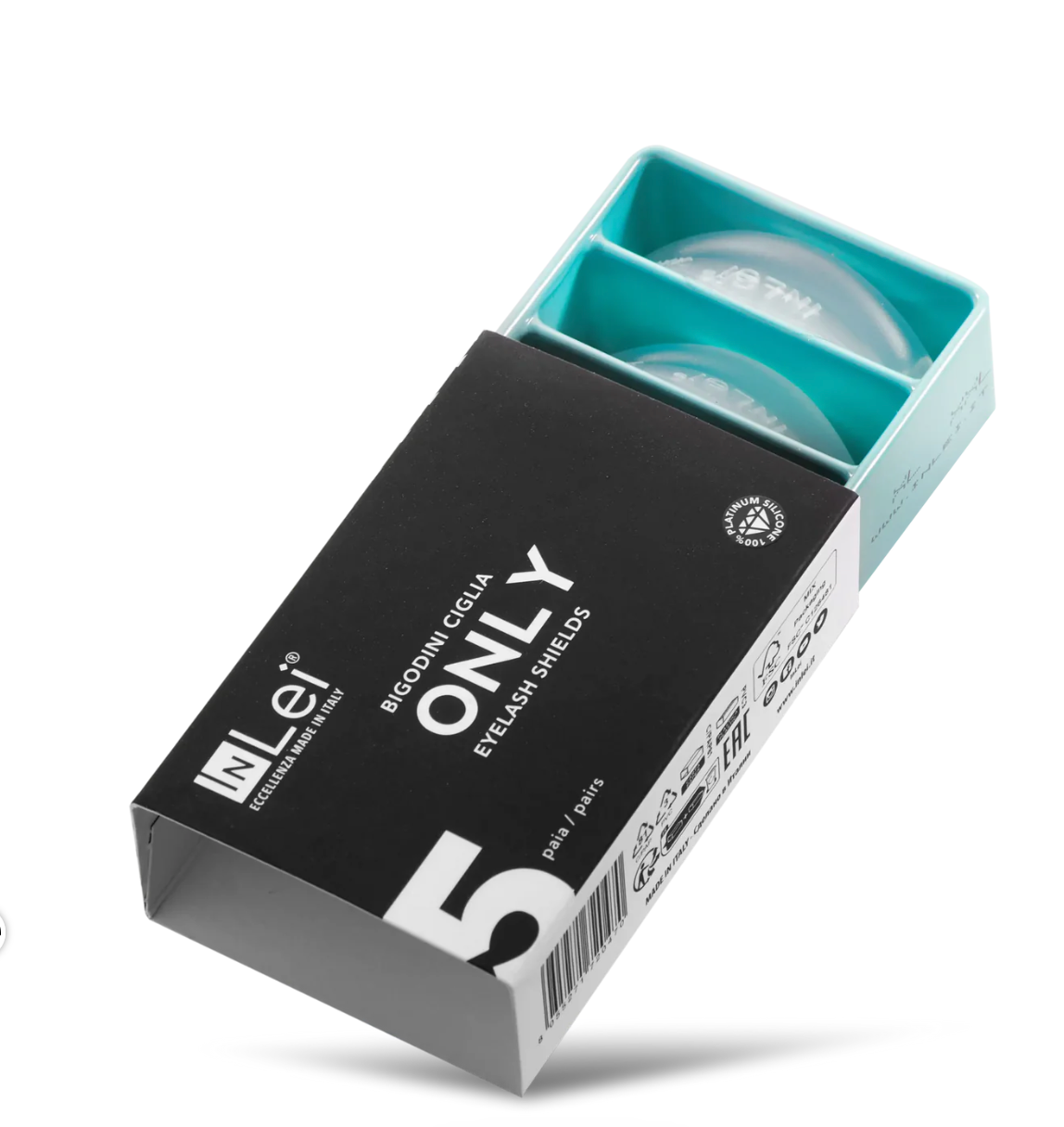 InLei® ONLY Silicon Pads 5 Paar (rund)