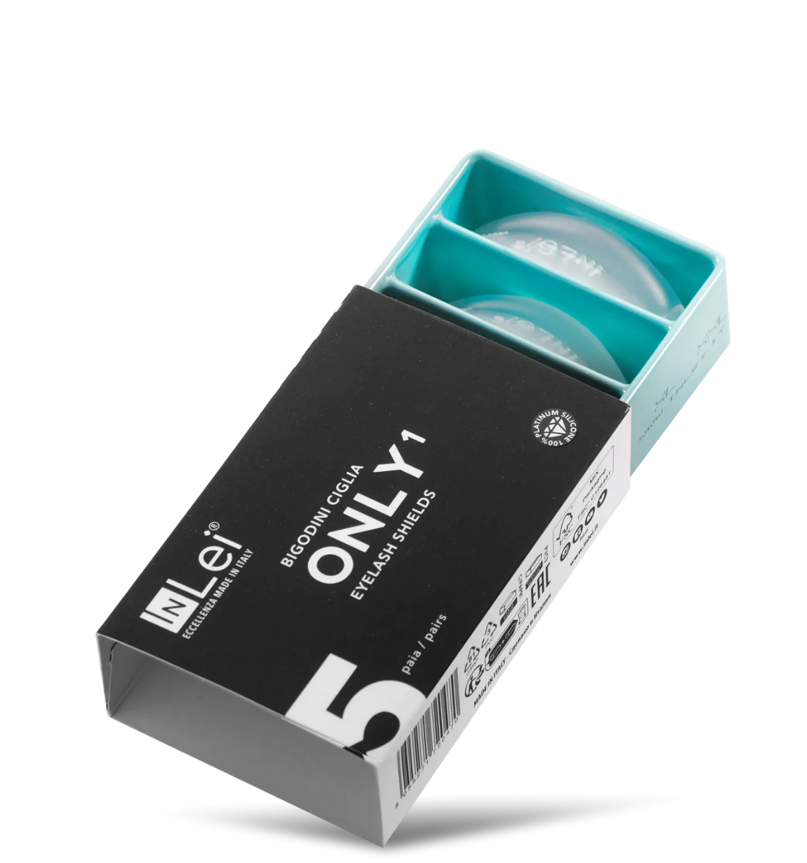 InLei® ONLY1 Silicon Pads 5 Paar (flach)