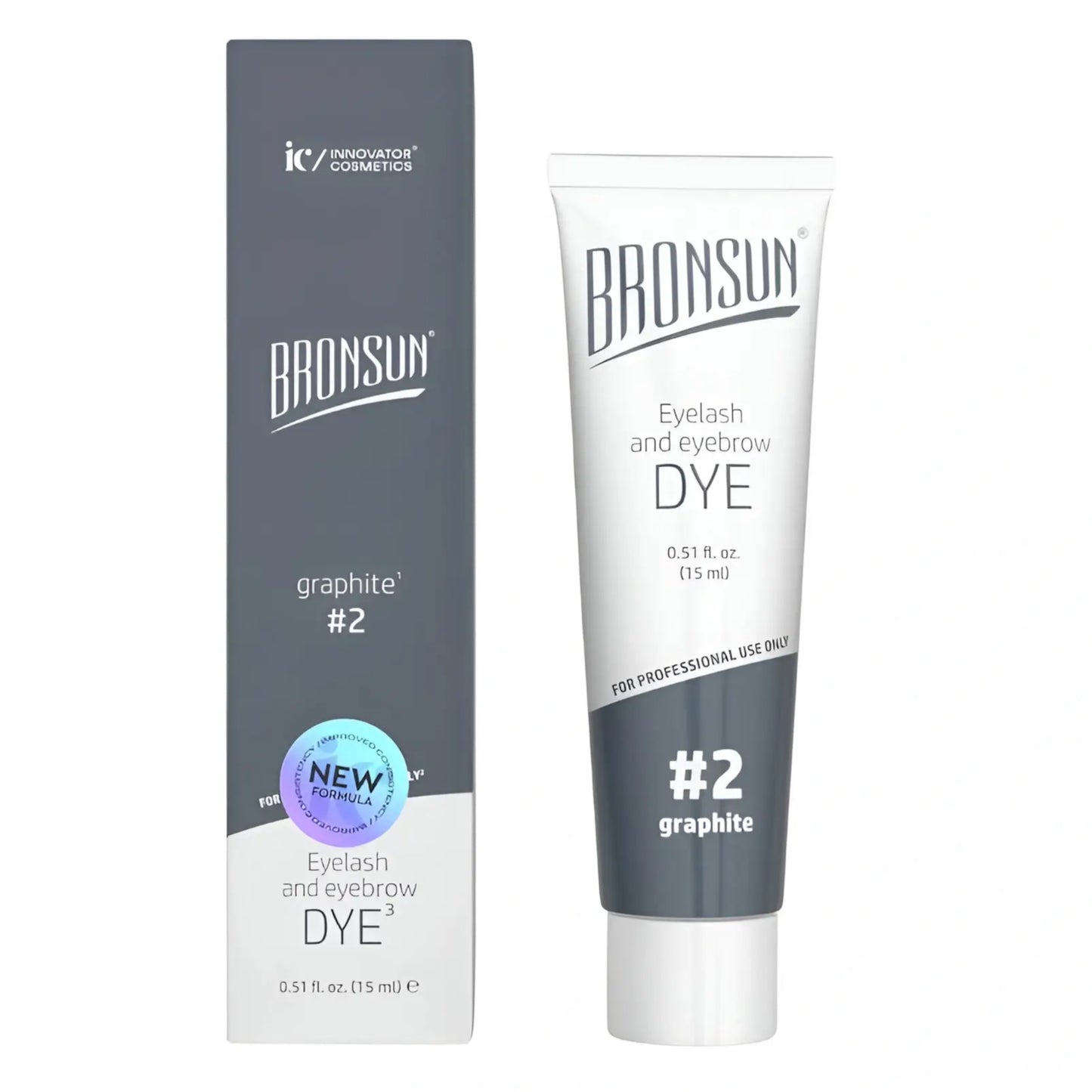 BRONSUN Gelfarbe Graphite #2, 15 ml