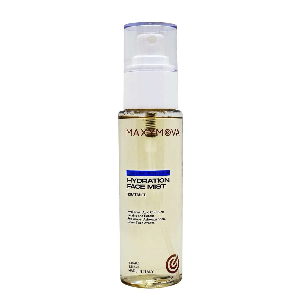 MAXYMOVA HYDRATION FACE MIST. BLAULICHT-SCHUTZ