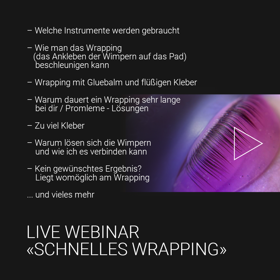 Live WEBINAR «Schnelles Wrapping»