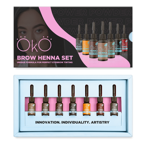 OkO lash&brow HENNA Set