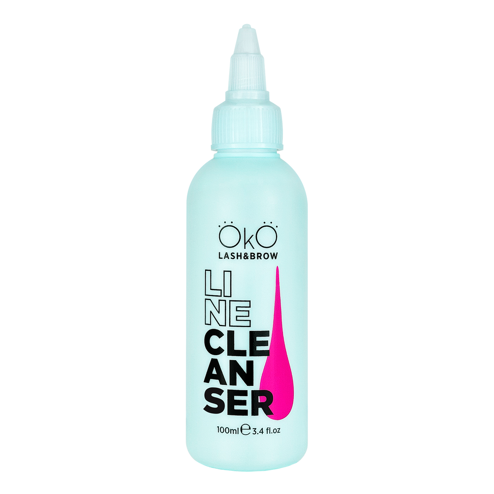 OkO lash&brow Eyebrow Line Cleanser, 100 ml
