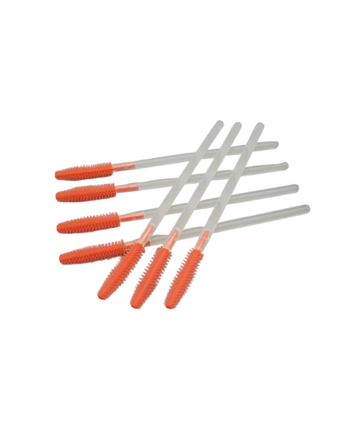 GLAMLOOX® Silikon Spoolies - Wimpernbürsten aus Silikon