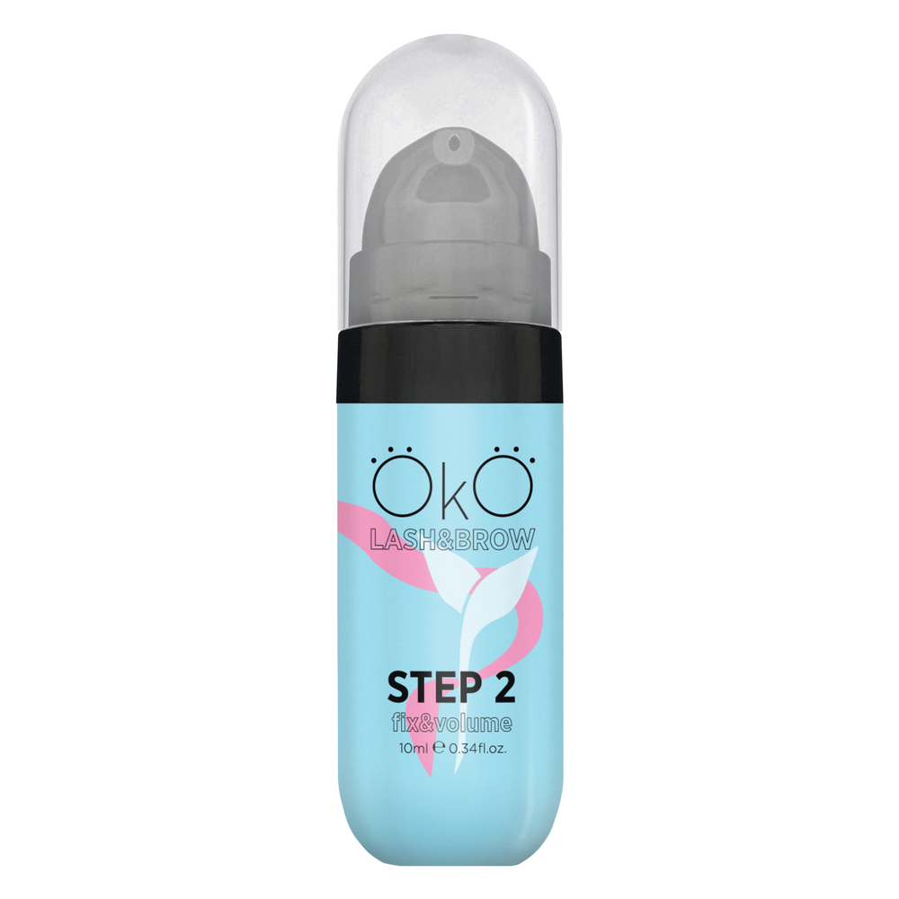 OkO lash&brow STEP 2 FIX&VOLUME, 10 ml