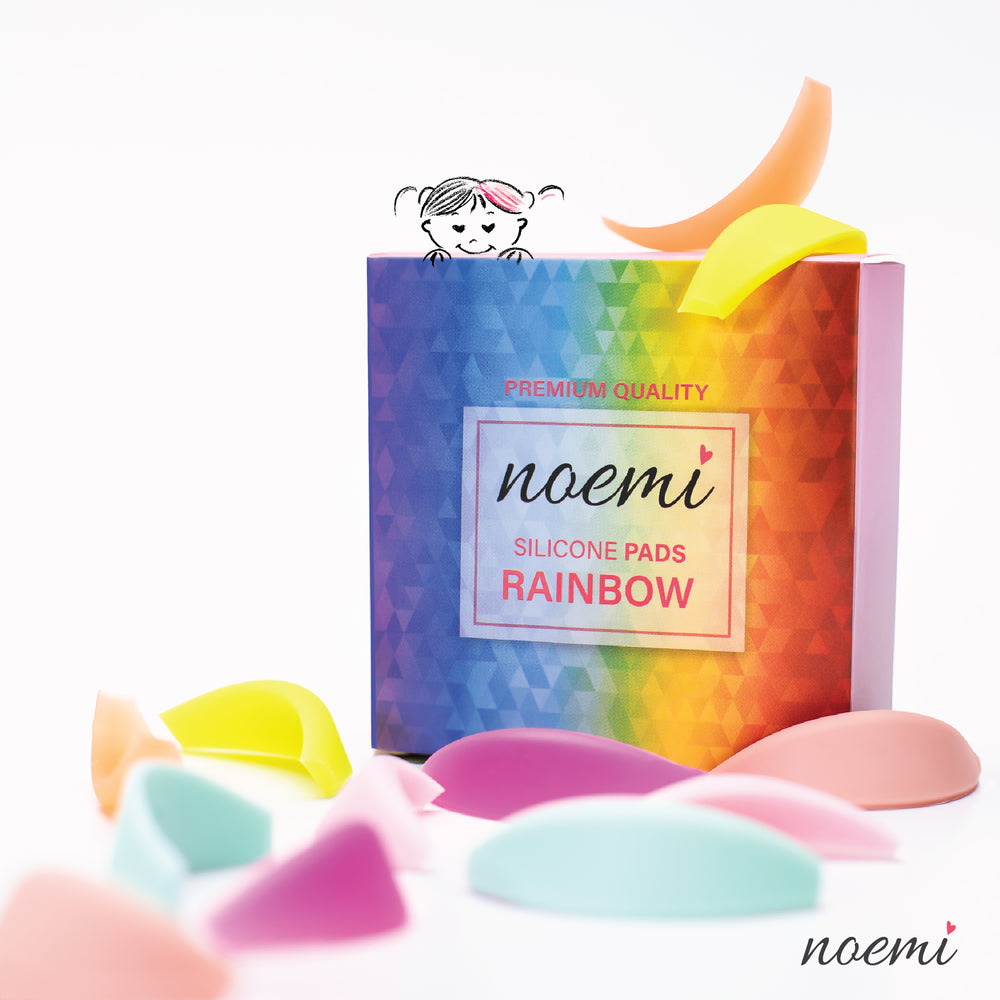 Noemi® Silikon Pads "RAINBOW"