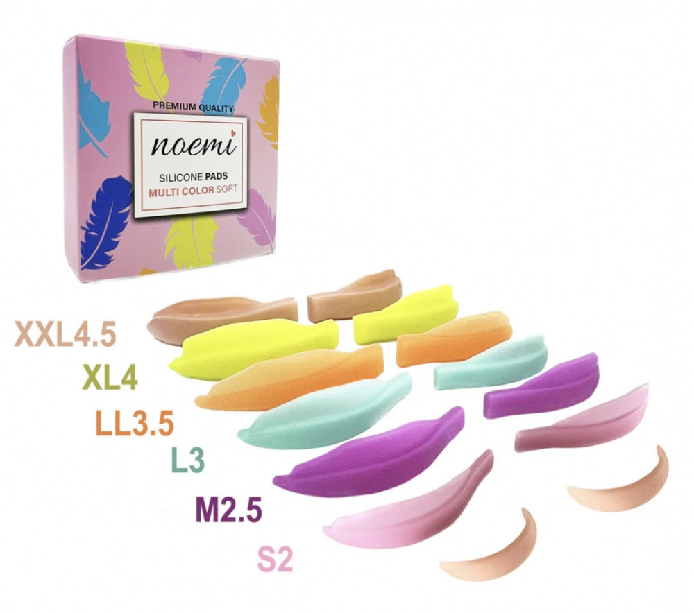 Wimpernlifiting Silikon Pads NOEMI® Multicolor - Lash Lifting