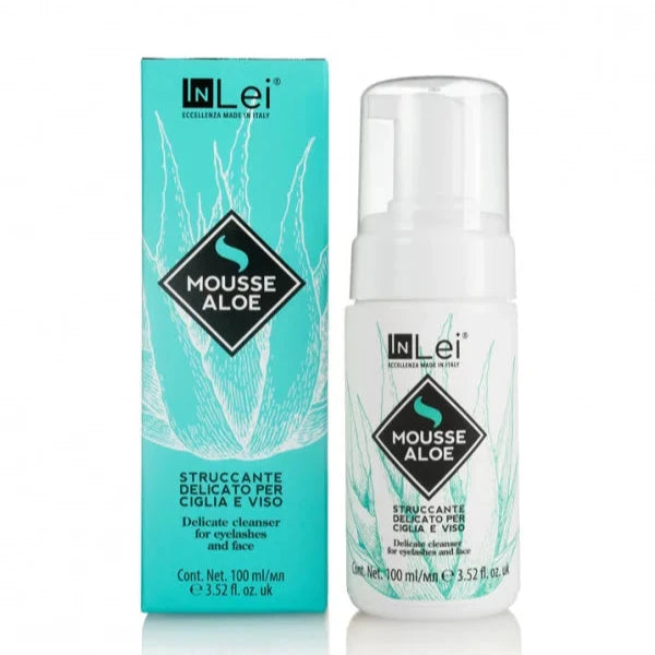 Augenbrauen und Wimpern Shampoo MOUSSE Aloe - InLei®