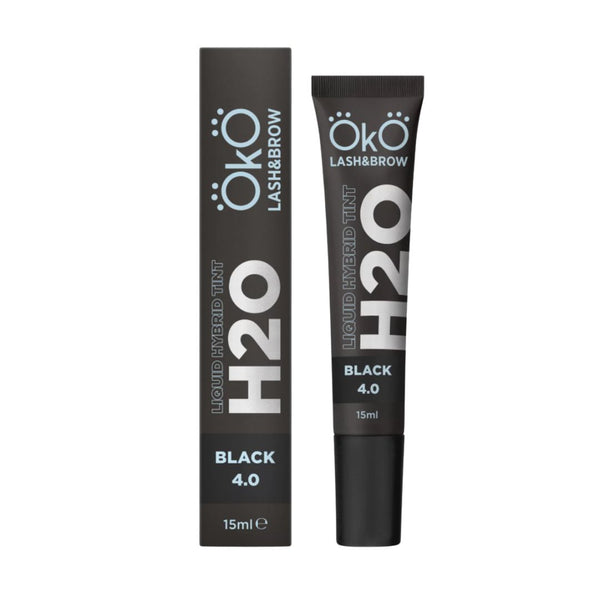 OkO lash&brow Liquid Hybrid tint H2O BLACK 15ml