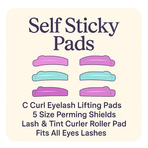 Self Sticky - Silikon Pads 5 Größen S, M, L, XL, LL