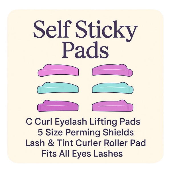 Self Sticky - Silikon Pads 5 Größen S, M, L, XL, LL