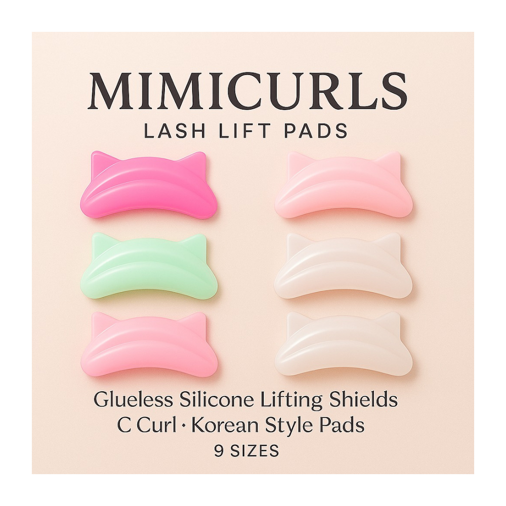 Mimi Curls Wimpern Lifting Silikon Pads 9 Größen Korean Style C Curl