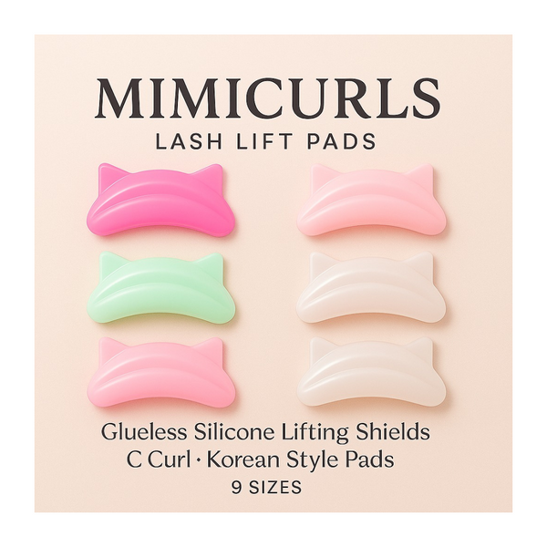 Mimi Curls Wimpern Lifting Silikon Pads 9 Größen Korean Style C Curl