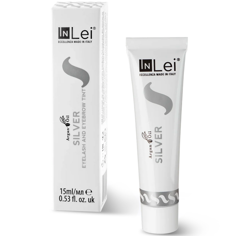 InLei® Wimpern & Augenbrauenfarbe Silver