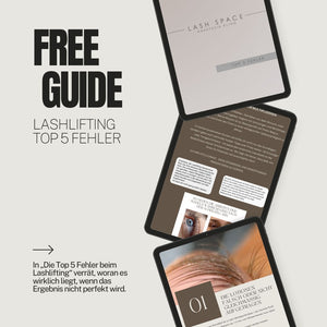 EBook Guide: Die Top 5 Fehler beim Lashlifting