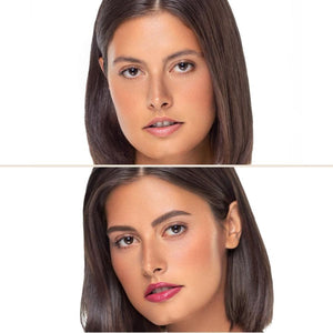 BRONSUN Augenbrauen Wimpernfarbe CREAM DYE Black #01