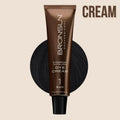 Augenbrauen Wimpernfarbe Hybrid CREAM DYE Black #01 von BRONSUN® 15ml