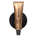 Augenbrauen Wimpernfarbe Hybrid Gelfarbe DYE Deep Black #1 - BRONSUN®