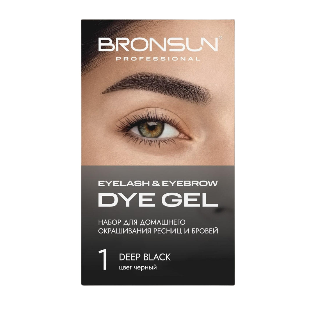 Augenbrauenfarbe Home Kit Black #1 - BRONSUN