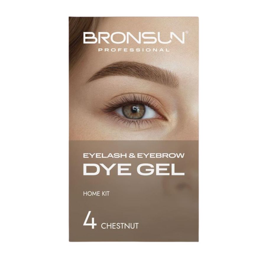 Augenbrauenfarbe Home Kit Chestnut #4 - BRONSUN
