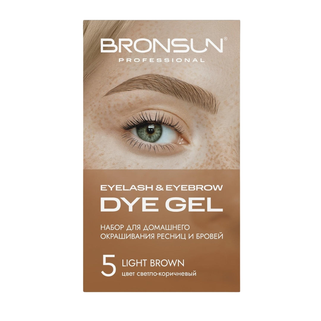 Augenbrauenfarbe Home Kit Light Brown #5 - BRONSUN