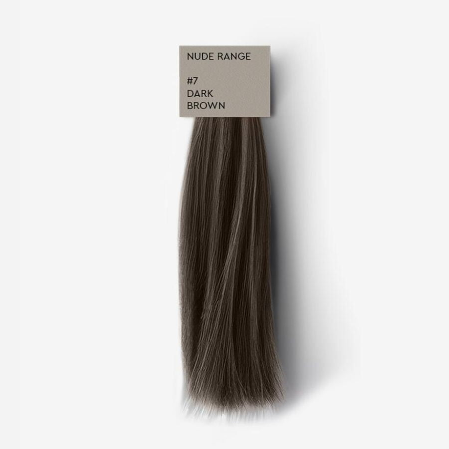 NUDE RANGE Dark Brown #7 Cremefarbe für Augenbrauen & Wimpern  | Natürliche Farbergebnisse von BRONSUN®