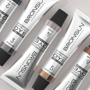 NUDE RANGE Graphite #3 Cremefarbe für Augenbrauen & Wimpern  | Natürliche Farbergebnisse von BRONSUN®