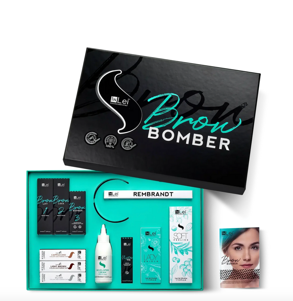 Set für Augenbrauenlaminierung  - BROW BOMBER KIT InLei®