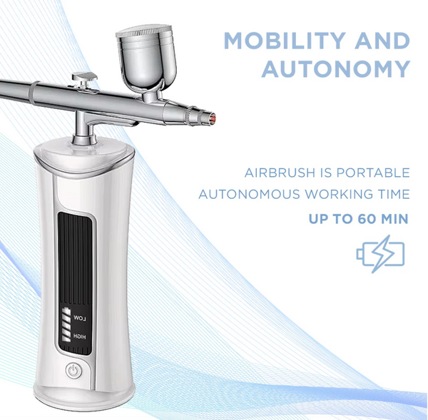 OkO lash&brow Tragbare Airbrush mit LED-Display