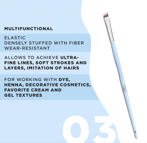 OkO lash&brow Pinsel 03