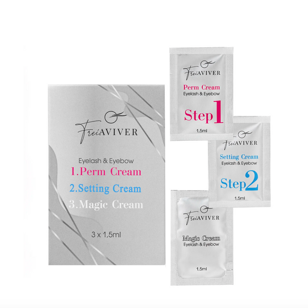 FreiAVIVER  Lash&Brow Lifting Sachet test kit