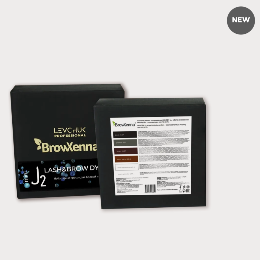 BrowXenna® OXYGEN J2 Smart Coloring System Set, Mini