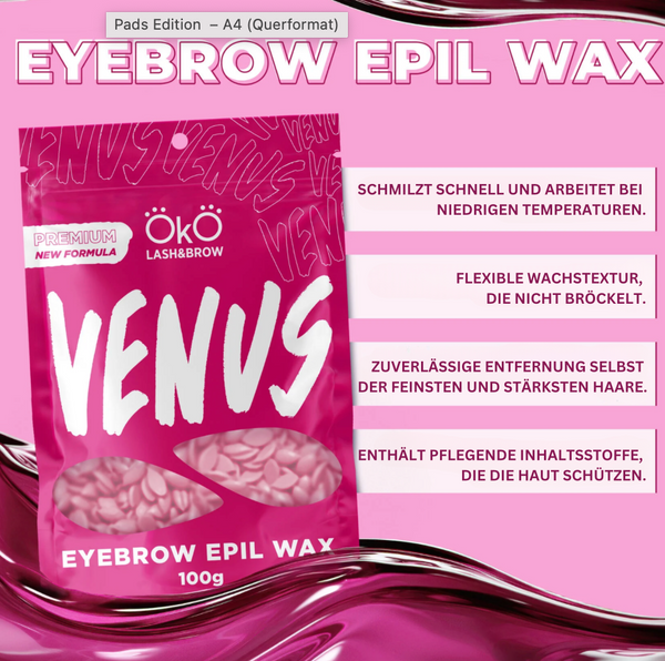 OkO lash&brow VENUS + NEPTUN Wax Set