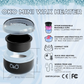 OkO lash&brow WAX MINI  WACHSERWÄRMER black