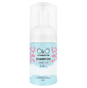 Augenbrauen und Wimpern Shampoo Cloudy Foam 3 in 1 - 80ml - OKO LASH&BROW®