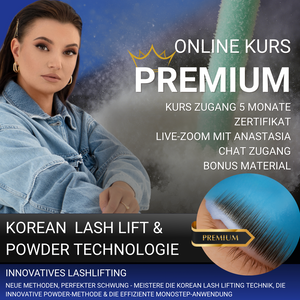 Korean Lash Lift Powder Technologie - Webinar mit Live Coaching