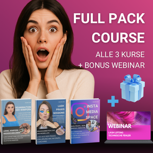 FULL PACK COURSE™ - 3 Kurse + Bonus-Webinar - Online Kurs