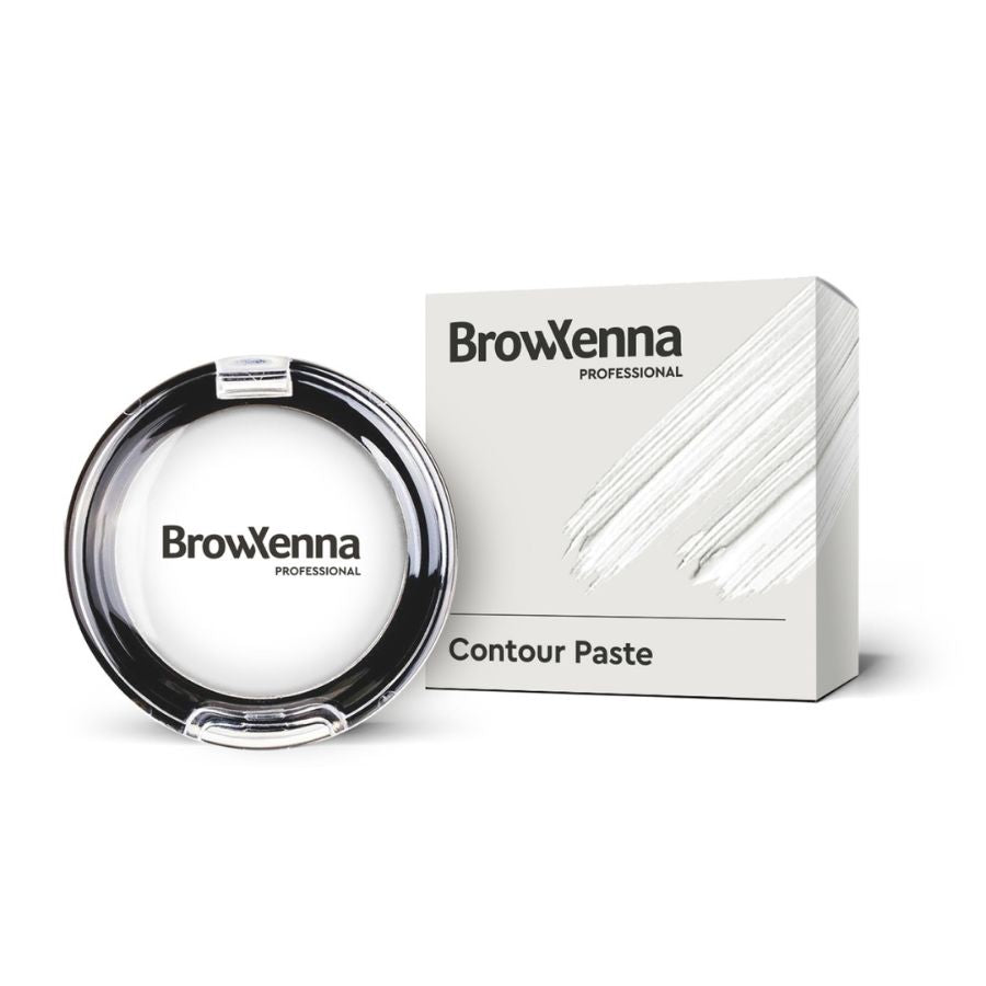 Augenbrauen Konturen Paste - BrowXenna® - weiße Contour Paste
