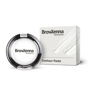 Augenbrauen Konturen Paste - BrowXenna® - weiße Contour Paste