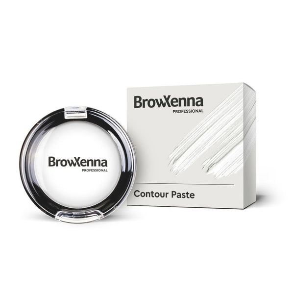 Augenbrauen Konturen Paste - BrowXenna® - weiße Contour Paste