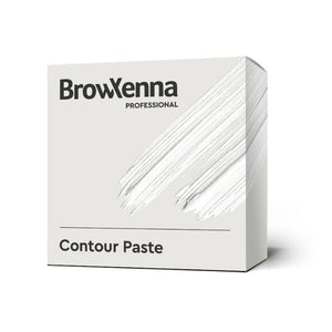 Augenbrauen Konturen Paste - BrowXenna® - weiße Contour Paste
